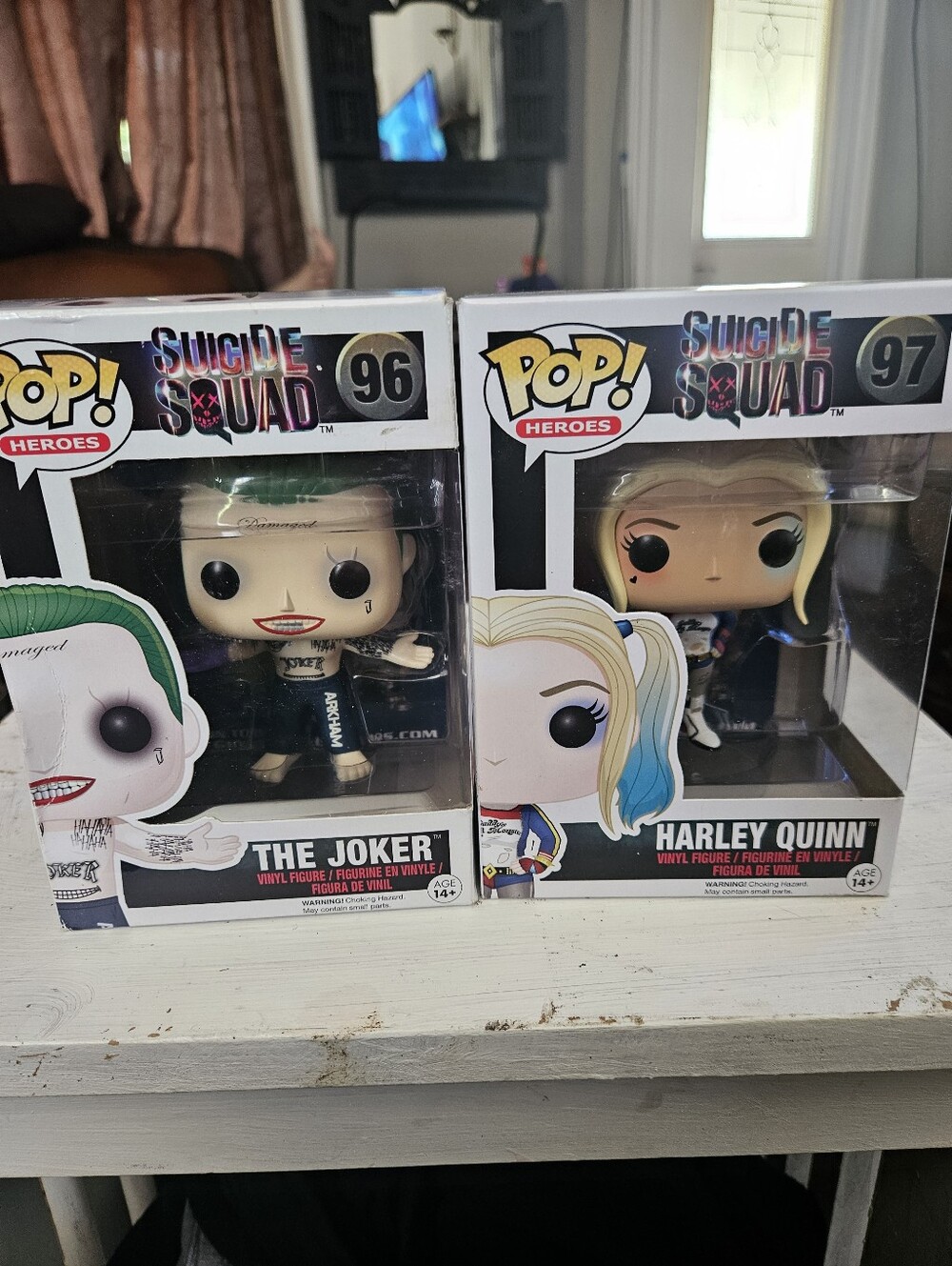 Harley Quinn & Joker Funko Pop